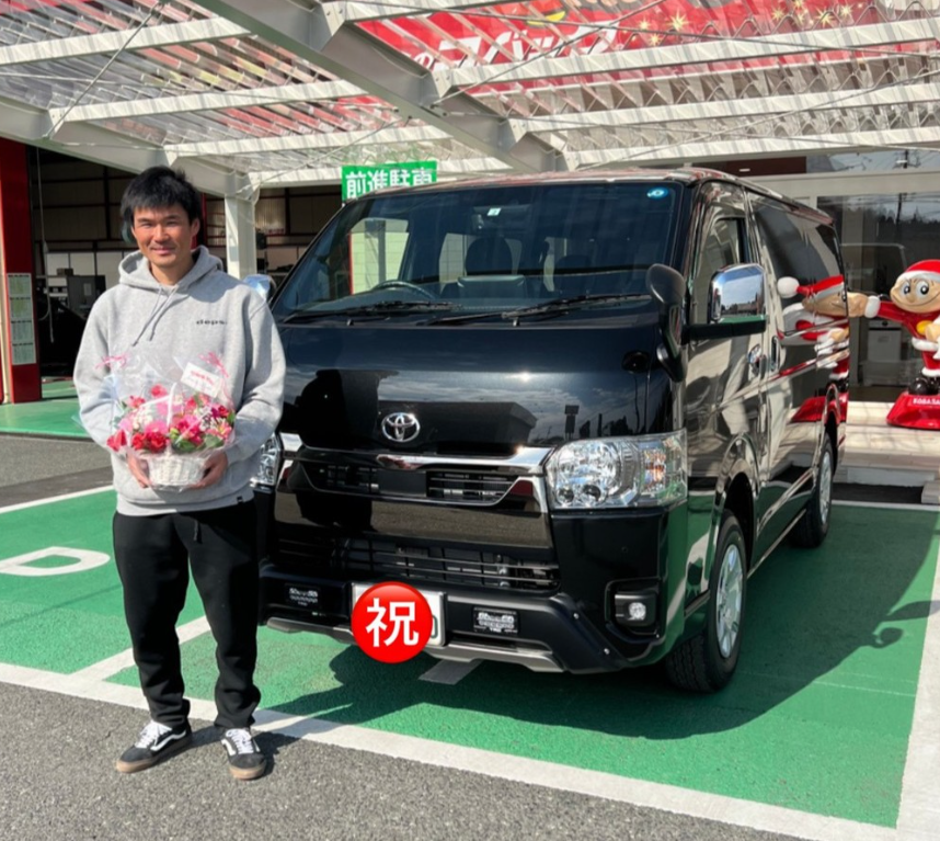 北茨城市　ハイエース